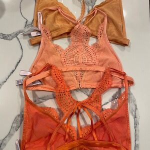 Victoria’s Secret set of 3 bralettes